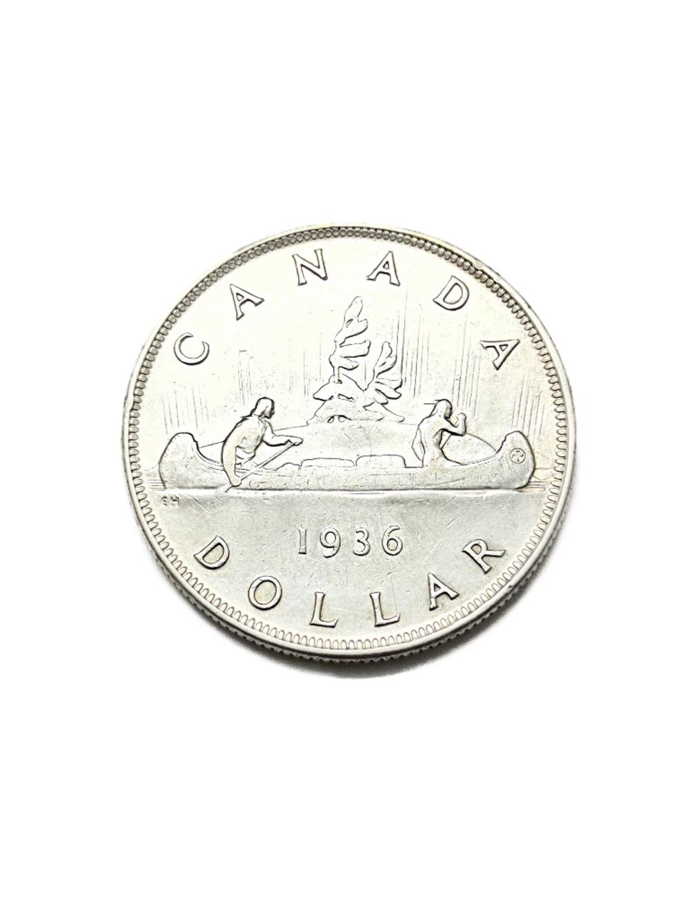 1936 Canadian Silver Dollar, King George V